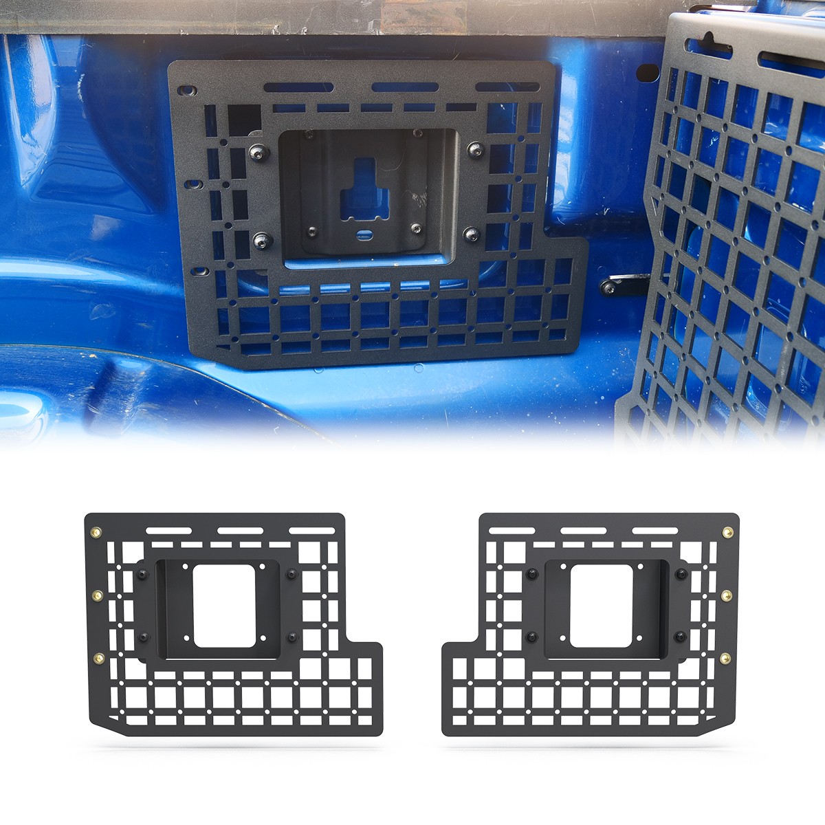 Front+Medium+Rear Molle Panel Decoration For 2015-2020 Ford F150 5.5′ Short Bed