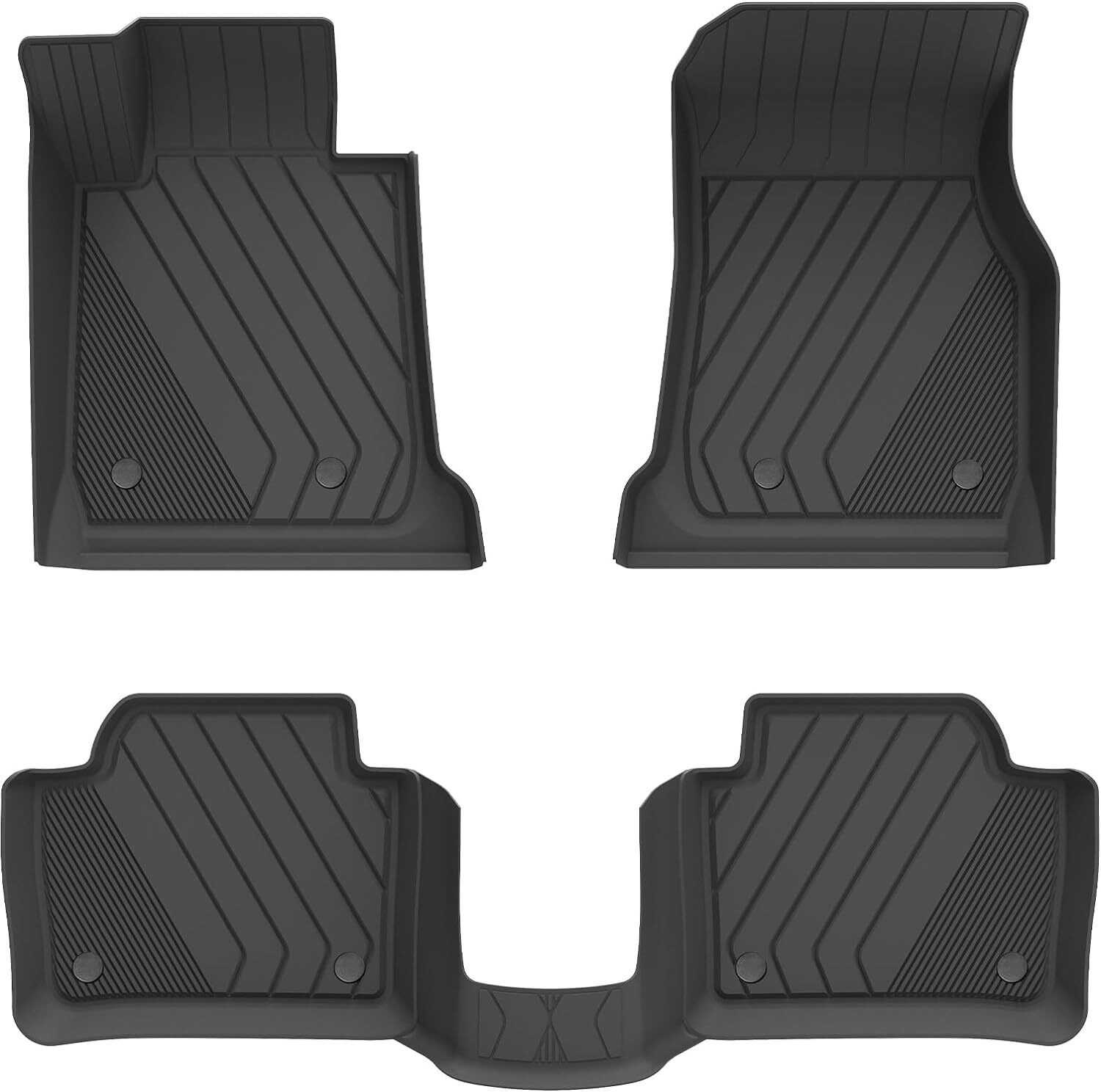 3W Floor Mats Protector For BMW 3 Series F30/F31 2013-2018 320i 328i 335i TPE