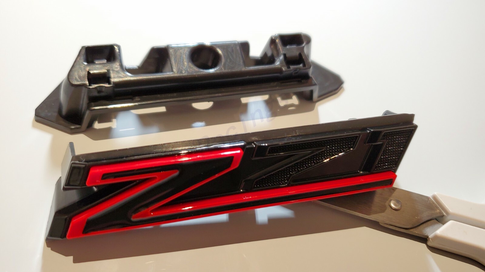 3PCS Glossy Black Red Z71 Front & Fender Emblem Badge 2019-2021 Silverado 1500
