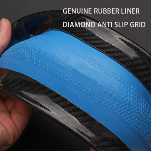 Carbon Fiber Leather Steering Wheel Cover for Tesla Model 3 Model Y D-Type