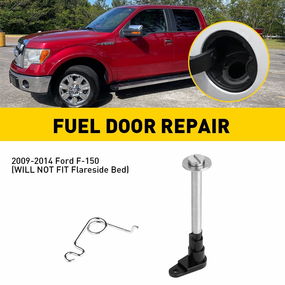 For 2009-2014 Ford F150 Fuel Door Repair Hinge Loose Gas Cap Car Accessories EOA