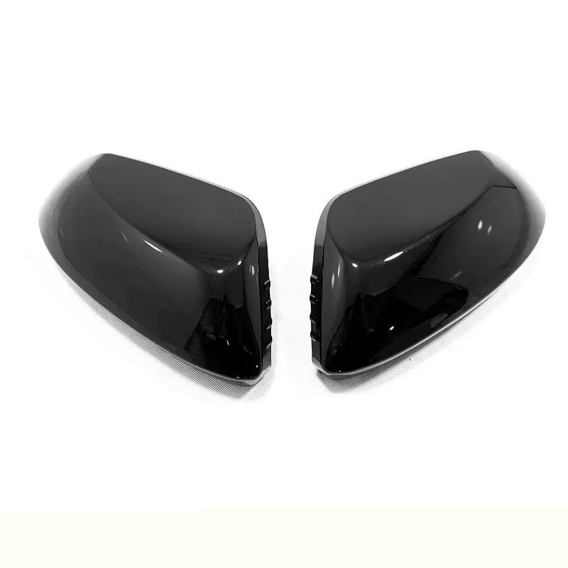 For Toyota Corolla 2019-2026 Bright Black Side Mirrors Rearview Trim Cover