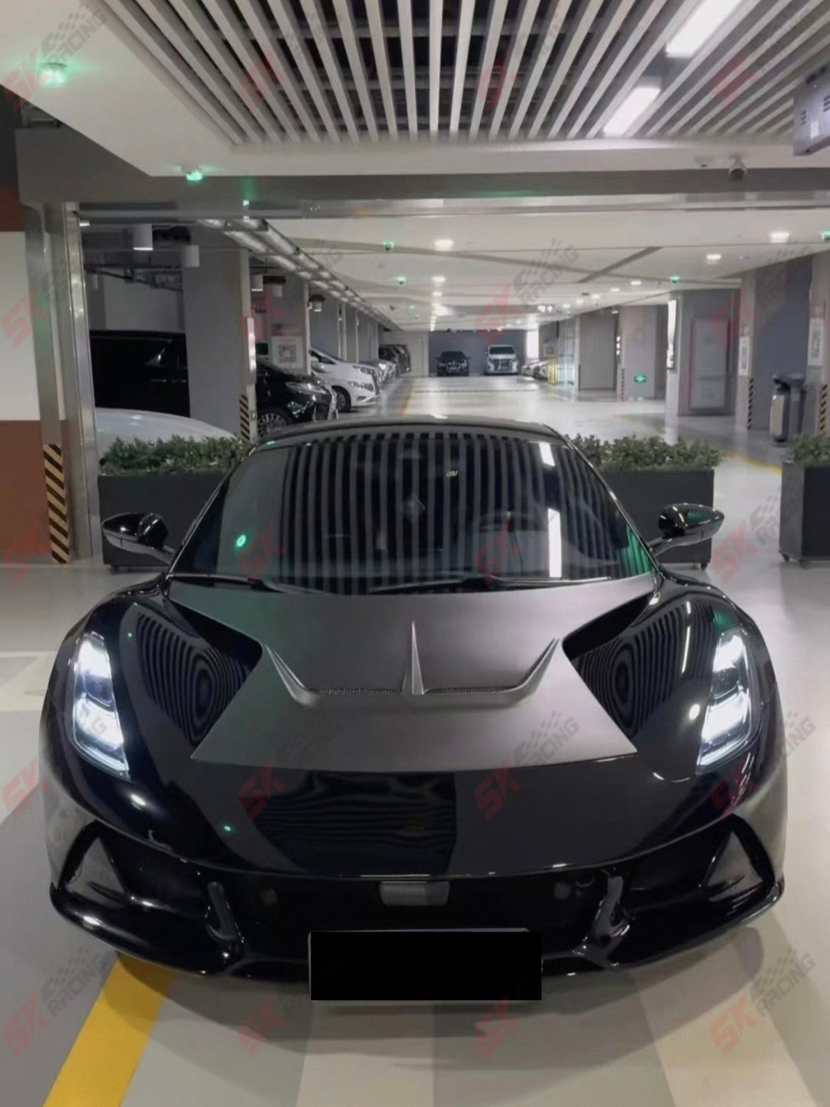 For Lotus Emira 2023+ Dry Carbon Fiber Front Rear Lip Spoiler Wing Hood BodyKits