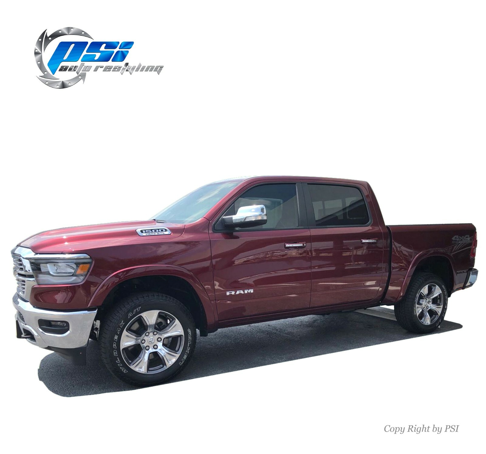 OE Style Fender Flares Paintable Fits Ram 1500 2019-2021 Complete Set