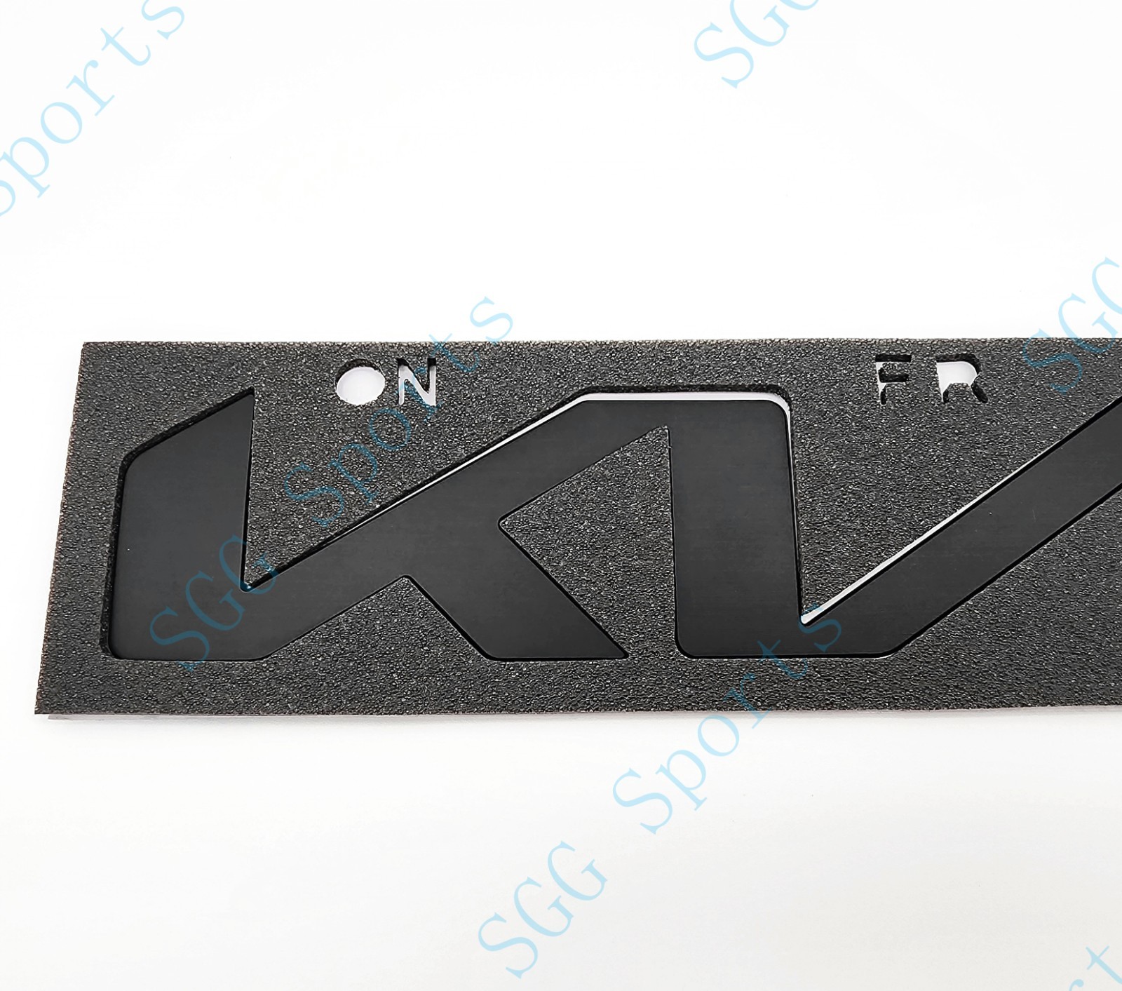 Replacement Matte Black Front Rear Tailgate KN K I A Emblem 2022-2025 Telluride