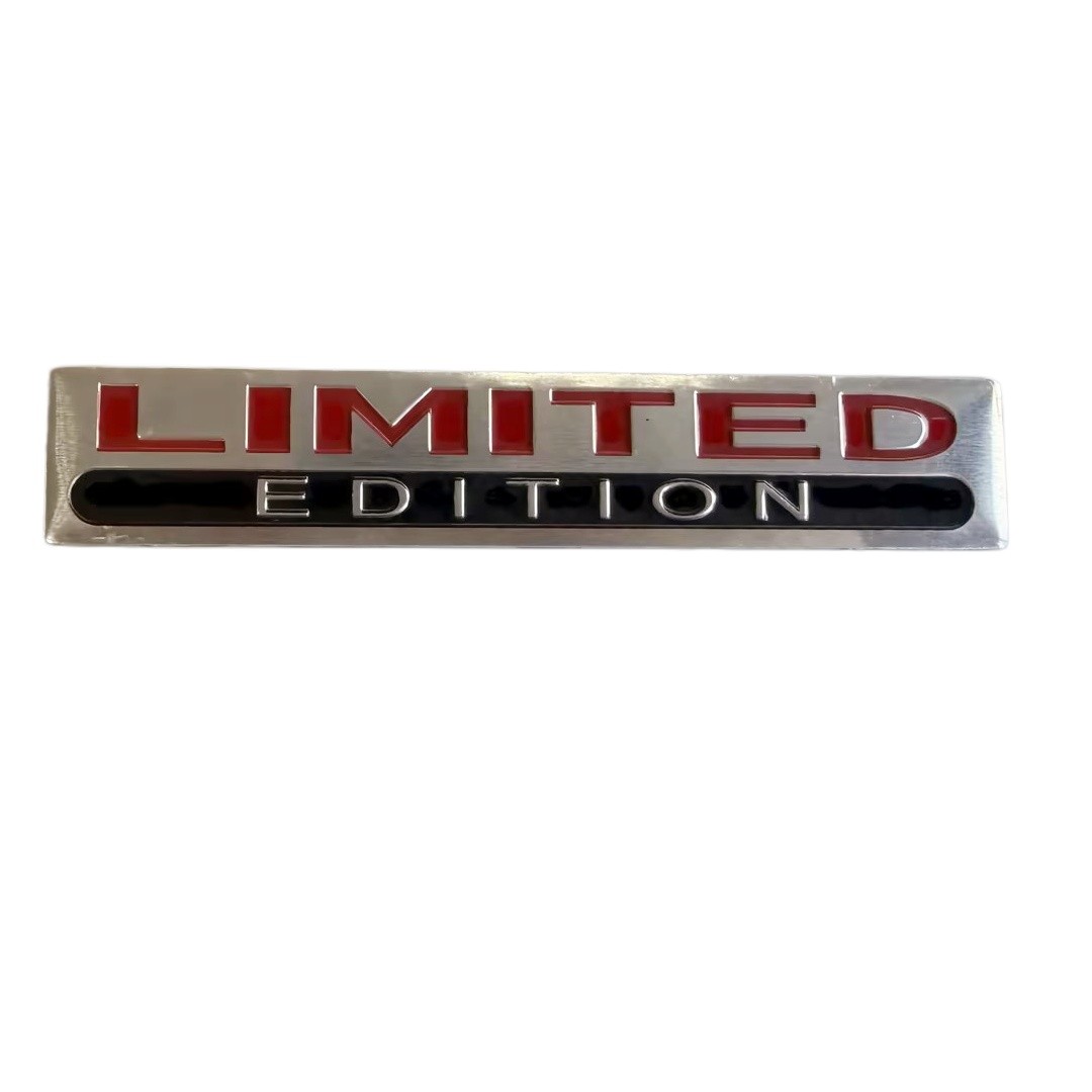 1PC LIMITED EDITION Vehicle Emblem, Metal Car Sticker, Aluminum US STOCK