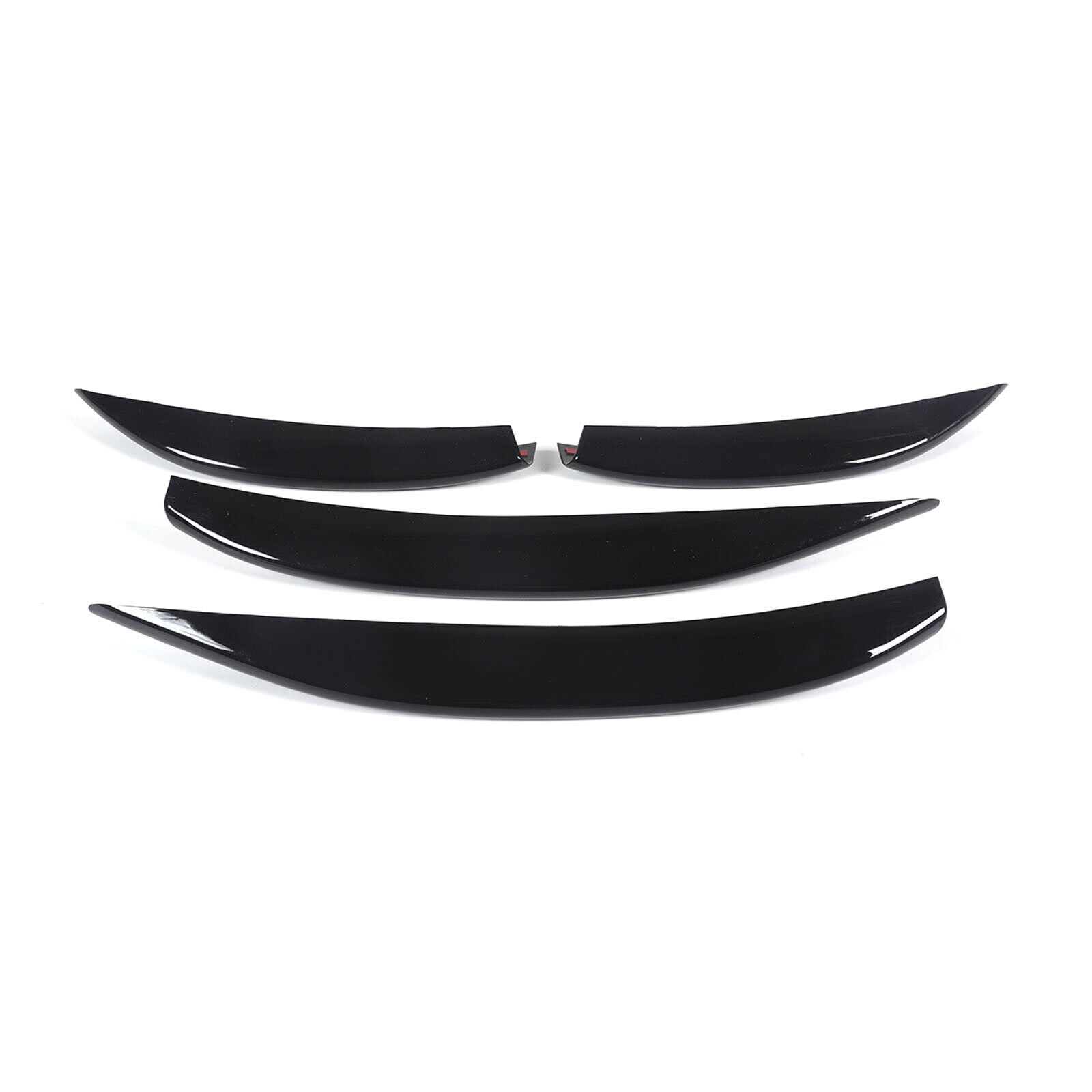 Glossy Black Front Fog Light Trim For Mercedes Benz E Class W214 2024
