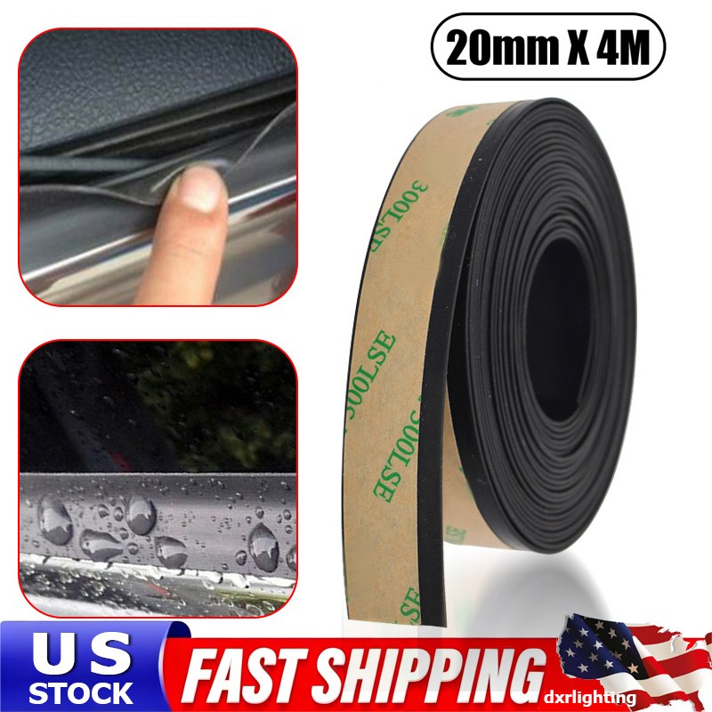 Car Window Weatherstrip Seal Strips Windshield Front Rear Sunroof Molding Trim