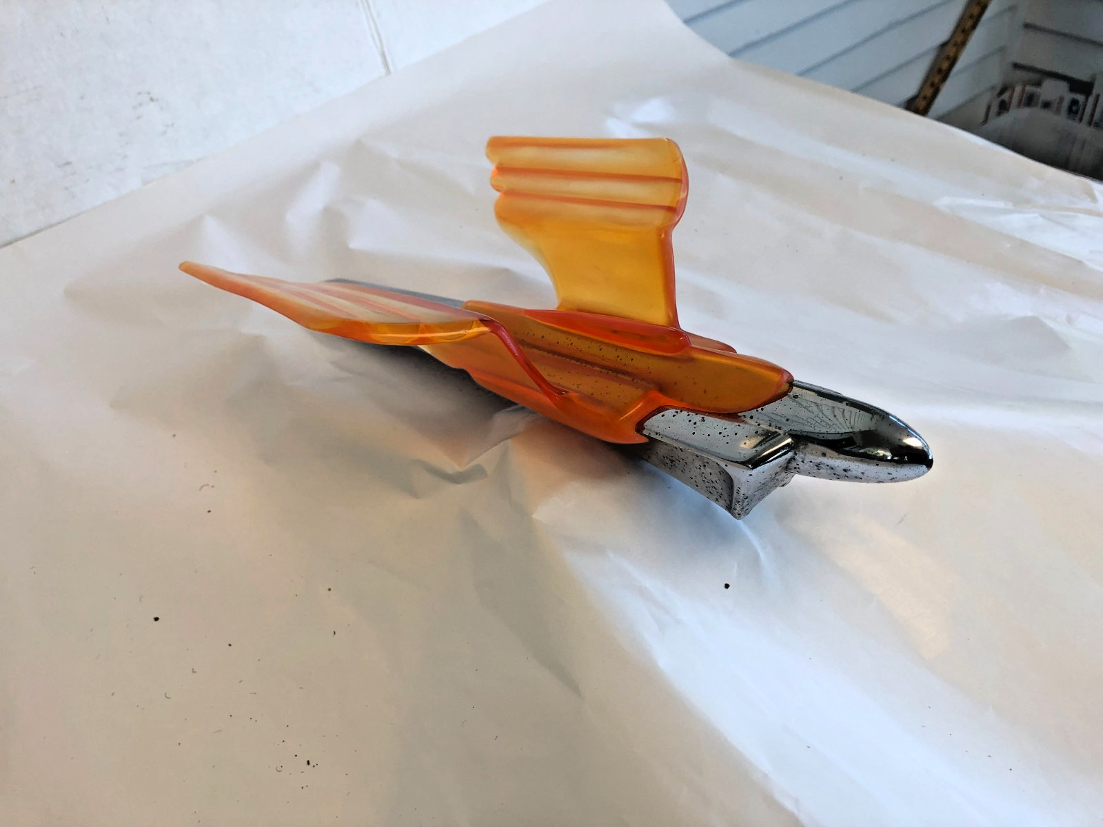 1949 1950 CHEVROLET FLYING EAGLE HOOD ORNAMENT, USA QUALITY REPRODUCTION