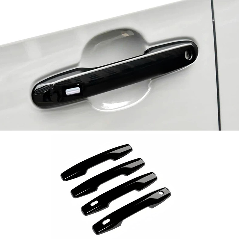 Bright black Door Handles Cover Trim 4pcs For Toyota RAV4 2026