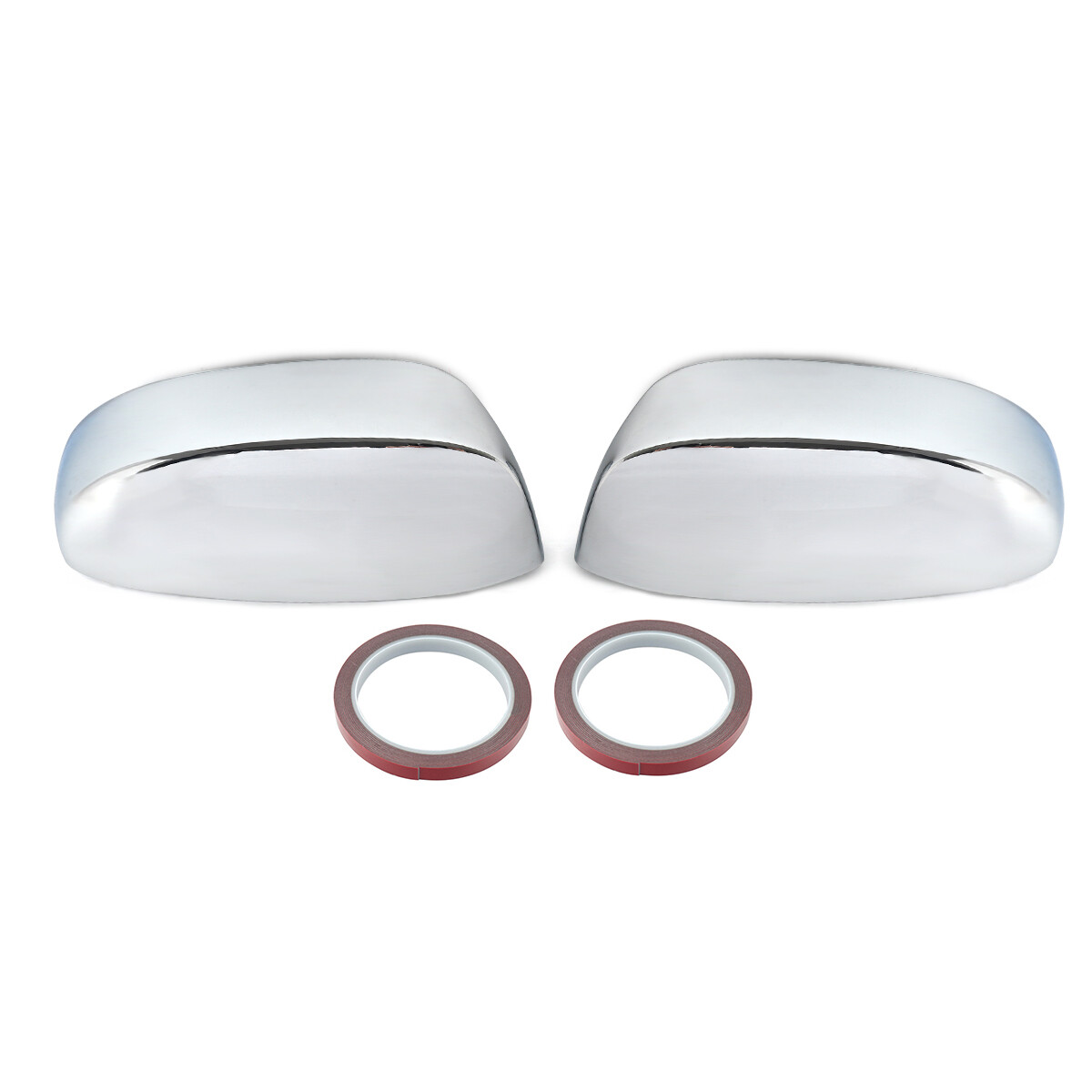 For 2007-2013 12 2014 Chevy Silverado GMC Sierra CHROME Top Mirror Covers Sliver