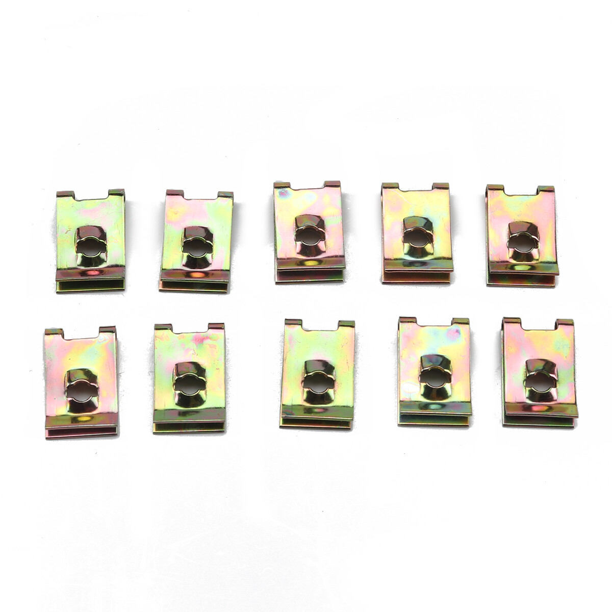 U-shaped Nuts Self Tapping Screw Clips Car Interior Trim Speed Fastener W/Screw