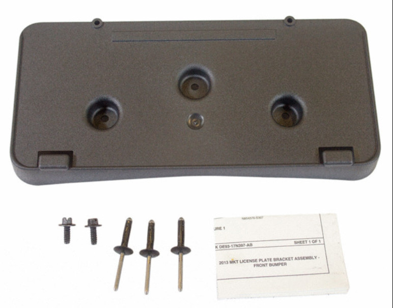NEW OEM 13-19 Lincoln MKT License Plate Bracket Mount Holder DE9Z17A385AA