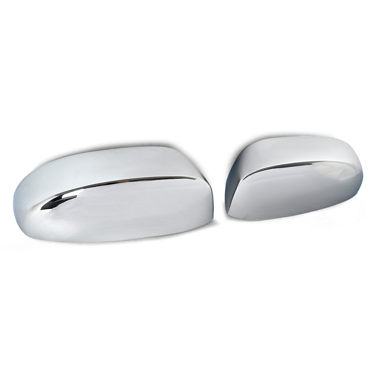 For 2007-2013 12 2014 Chevy Silverado GMC Sierra CHROME Top Mirror Covers Sliver