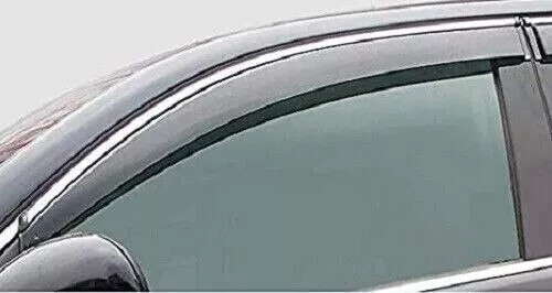 Plastic Window Door Visor Rain Guard Side Wind Deflector FOR M &S Baleno 4 pcs