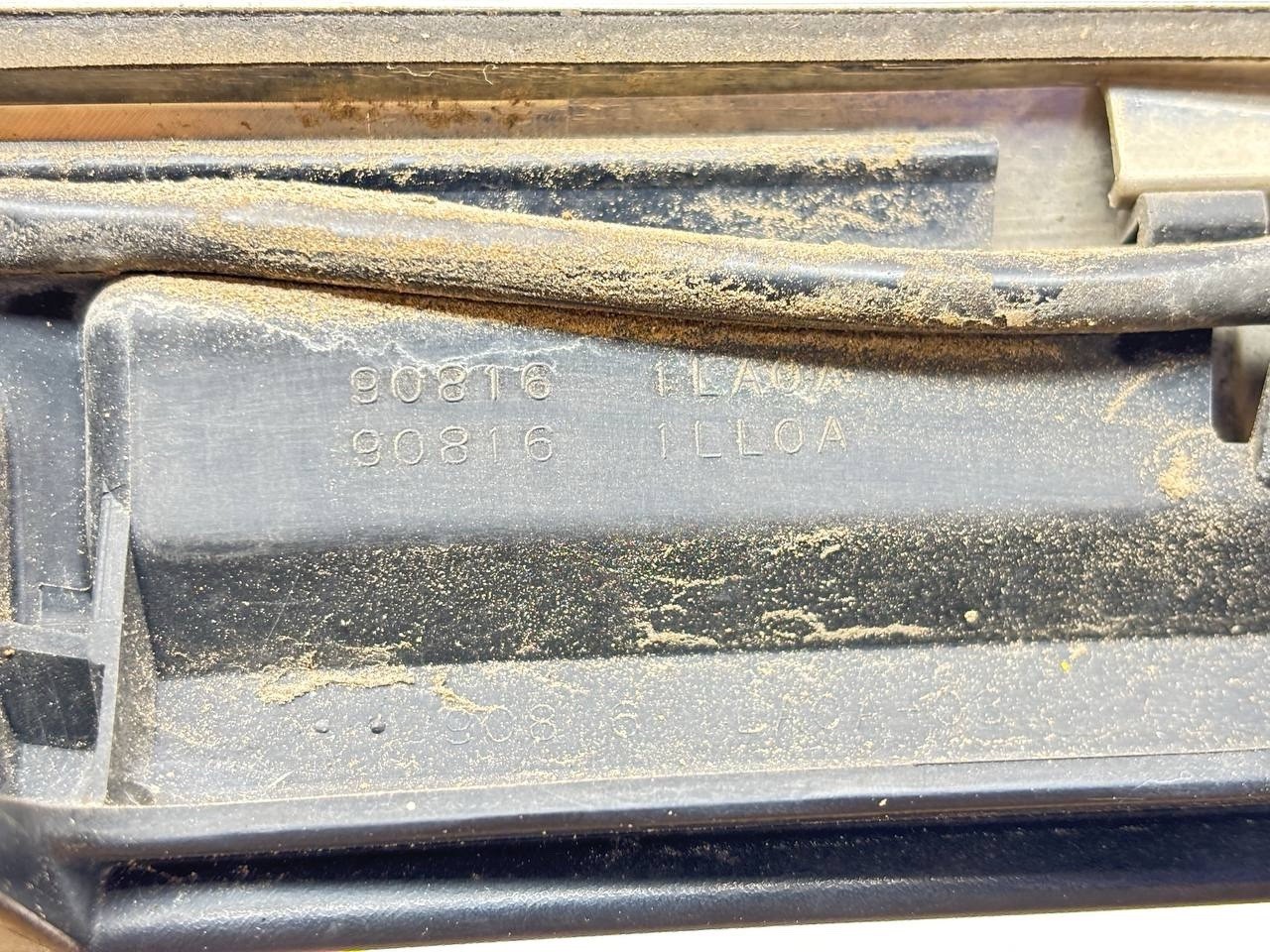 2011 Infiniti QX56 Rear Tailgate Upper Chrome Molding OEM 90816-1LA0A