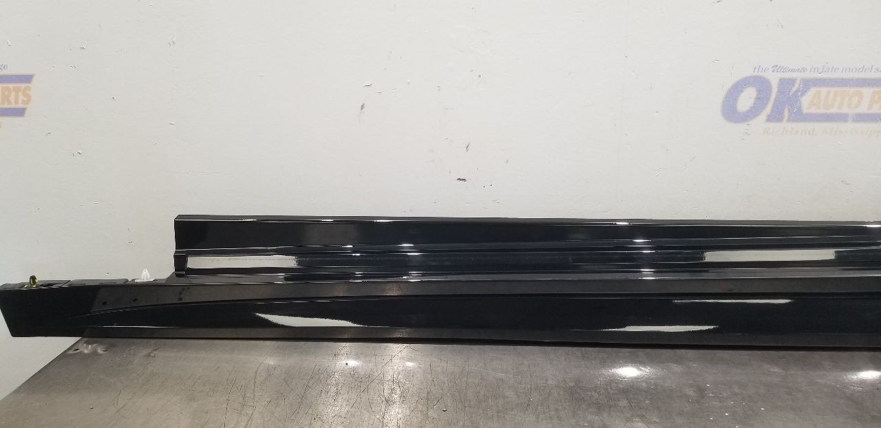 12 CADILLAC CTS V-SERIES ROCKER PANEL MOLDING SIDE SKIRT LEFT DRIVER BLACK