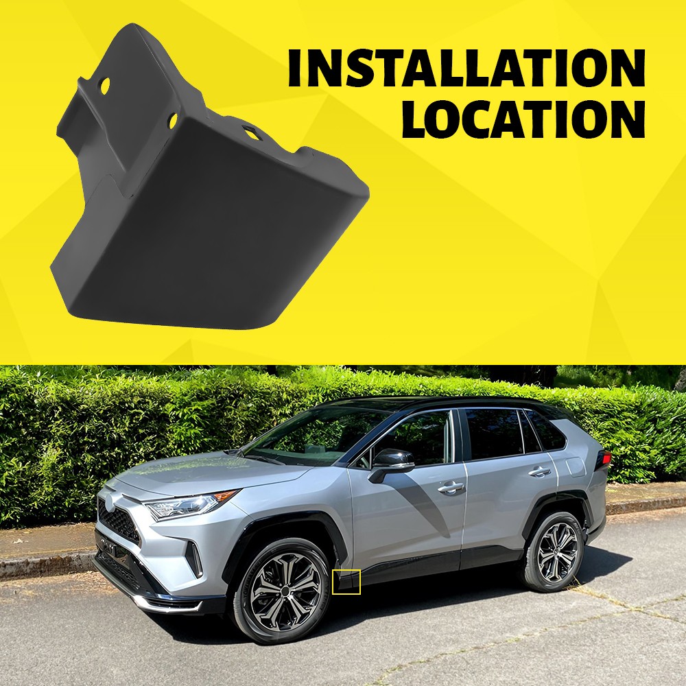 769020R010 New Front Driver Lower Wheel Arch Trim Fit 2019-2023 Rav4 from US EPU