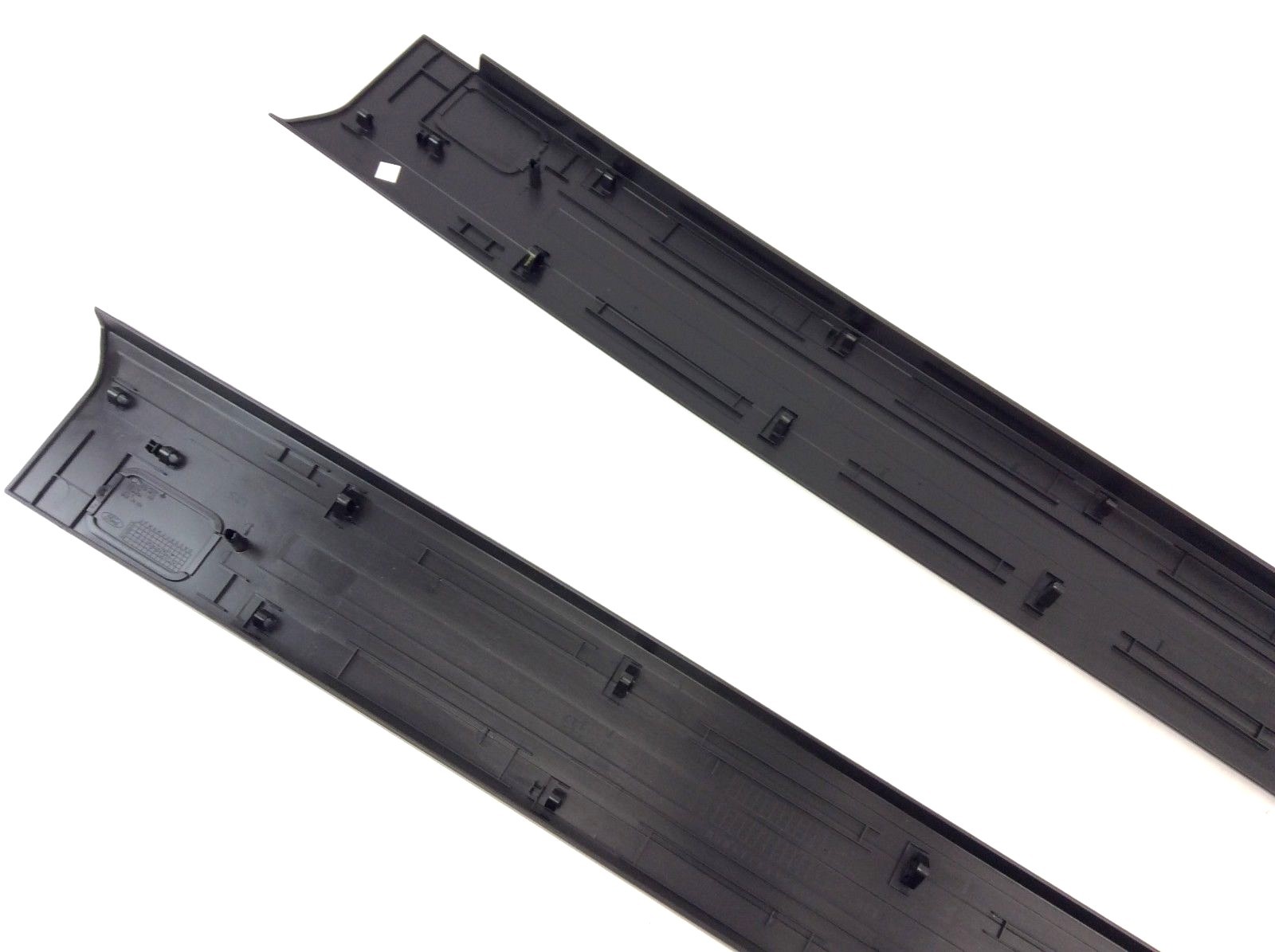 Ford F-250 F-350 Super Duty 6 ft styleside black Bed Rail Molding caps new OEM