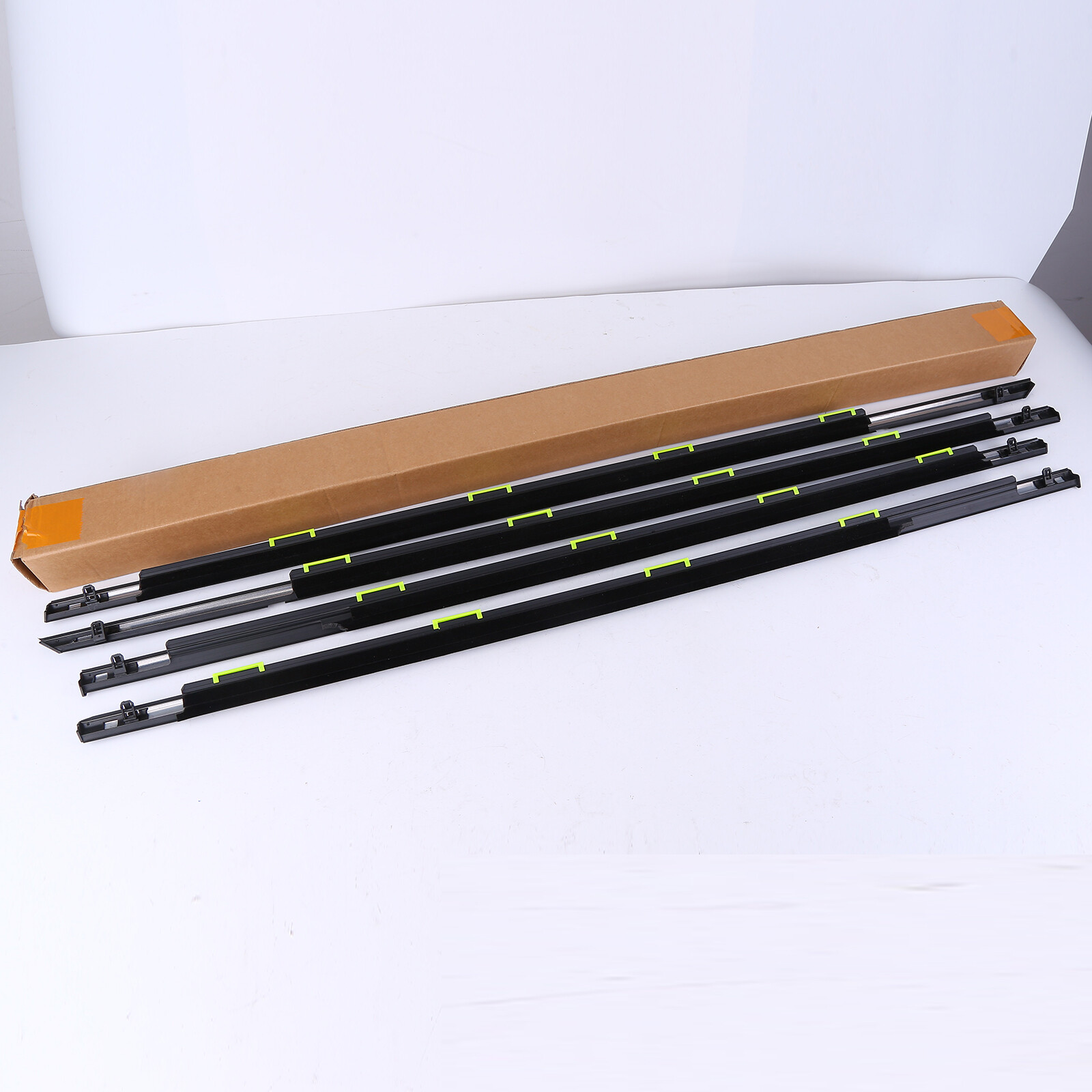 Outer Door Belt Weatherstrip Window Seal Molding Set For Honda Civic Sedan 96-00