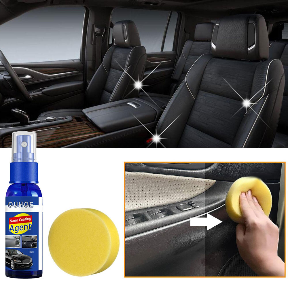 Car Plastic Rubber Restore Coating Repair Agent Clean Refresh Restoration Agent