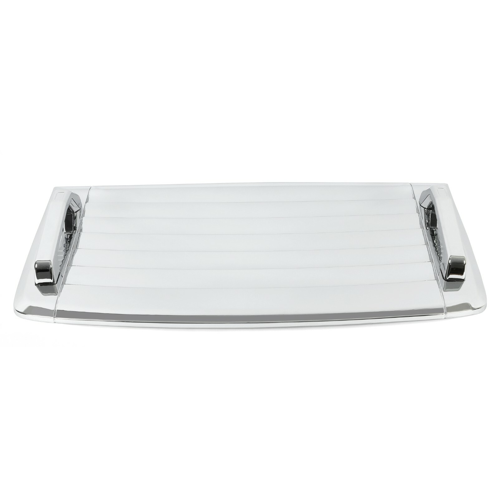 Louver Hood Air Deck Vent Grille Panel W/ Handle Cover Trim For 06-10 Hummer H3