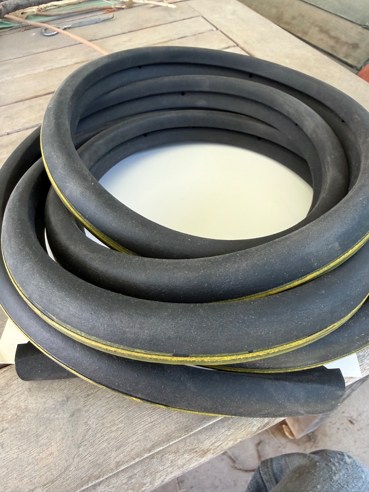 Never used genuine Ford 73-79 pickup & 78-79 Bronco rubber door seal/moulding