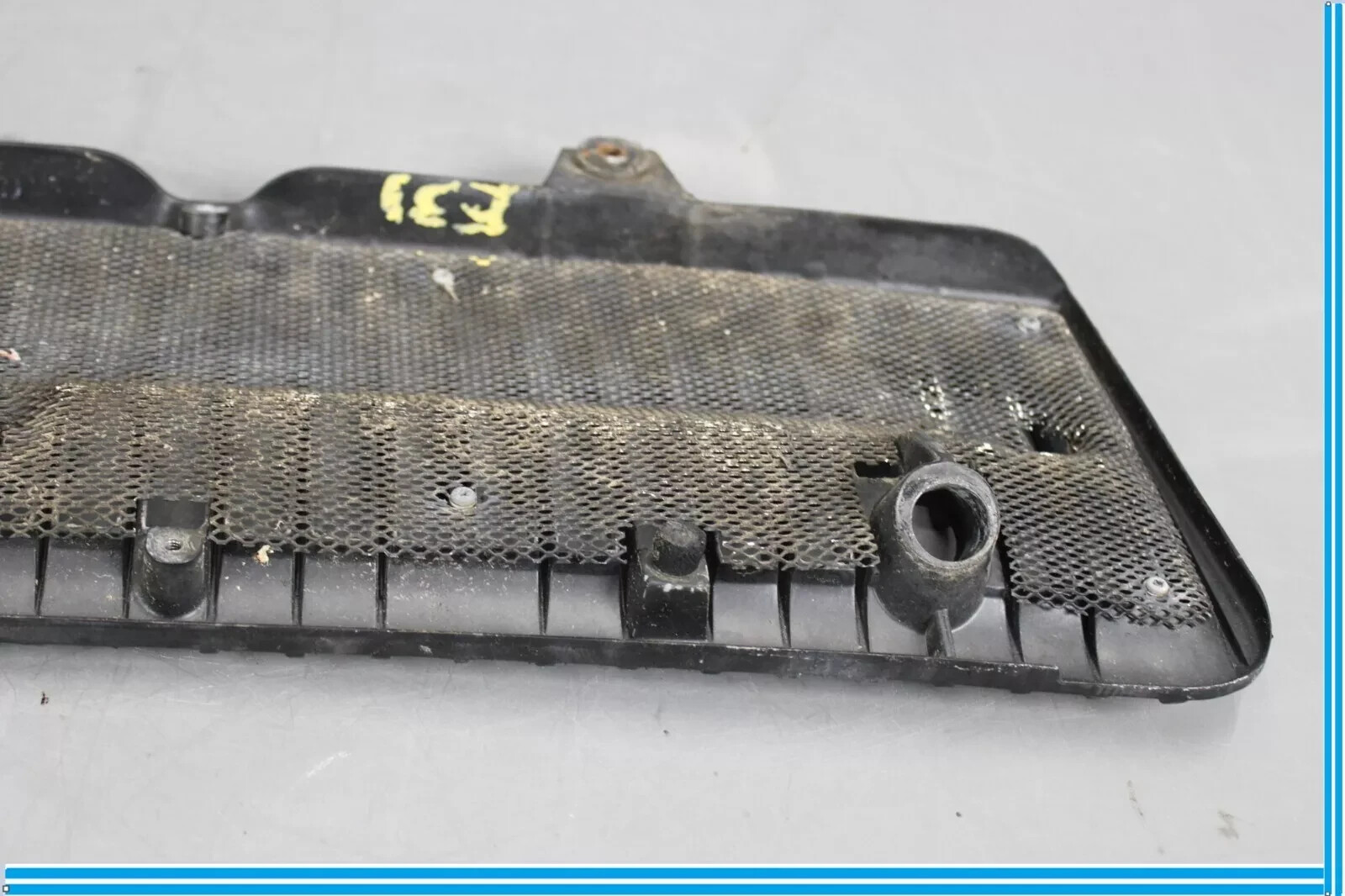 81-91 Jaguar XJS HE Windshield Wiper Mesh Grille Grill Vent Cowl Black OEM