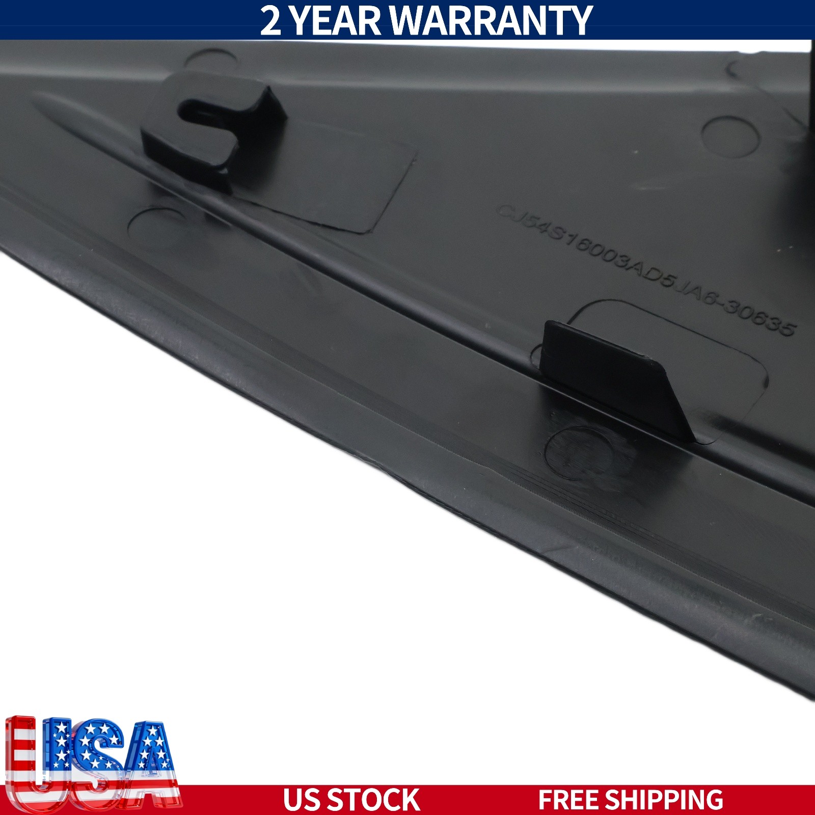 Front Left+Right Mirror Corner Triangle Fender Cover For 2013-19 Ford Escape Set