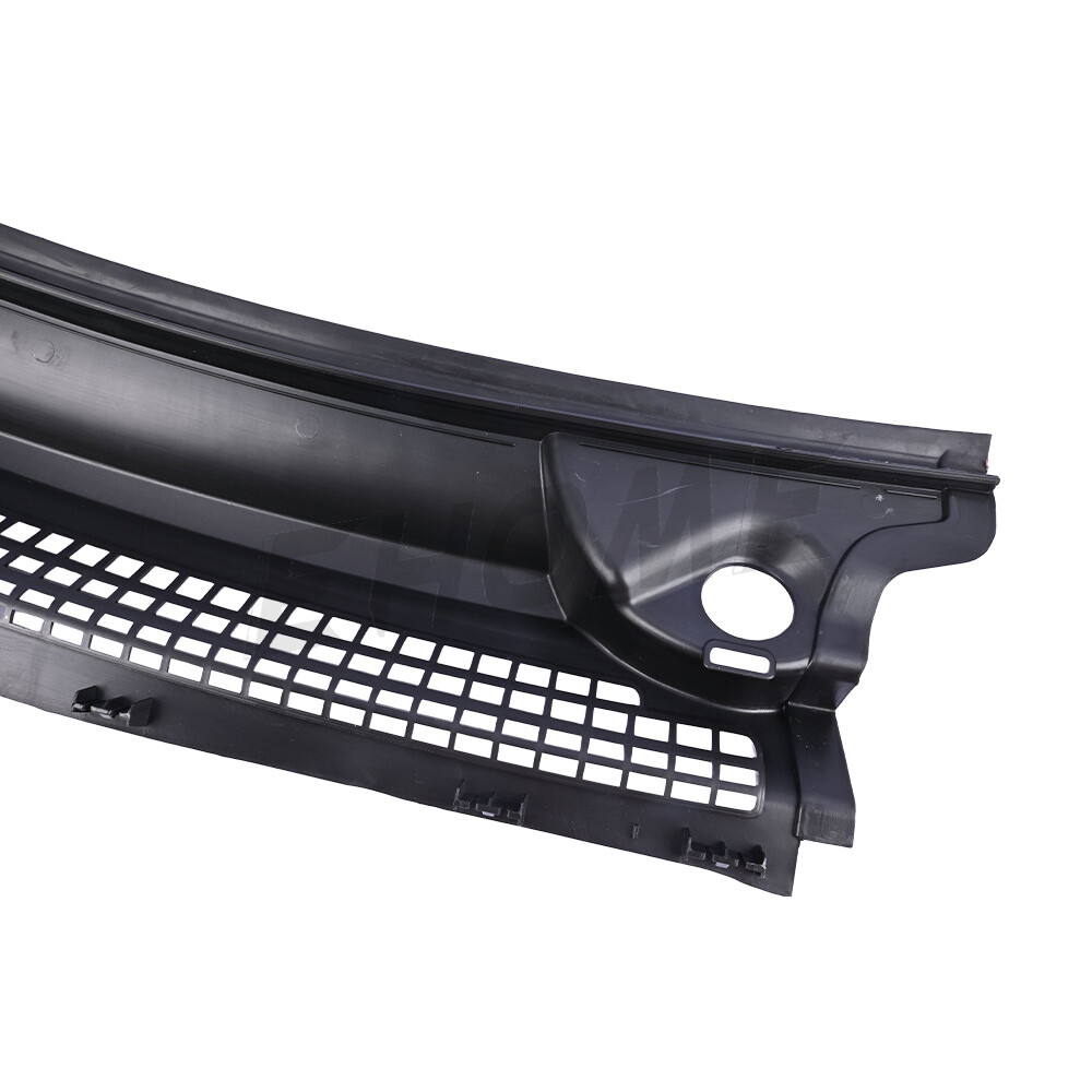 Black For 2007-15 Mini Cooper R55 R56 R57 Windshield Cowl Cover Apron 2pcs