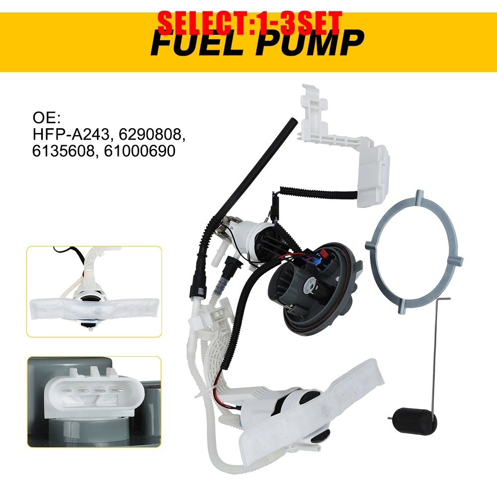 High Flow Fuel Pump Module Assembly for 2008-2022 Harley-Davidson 75069-08D 1-3X