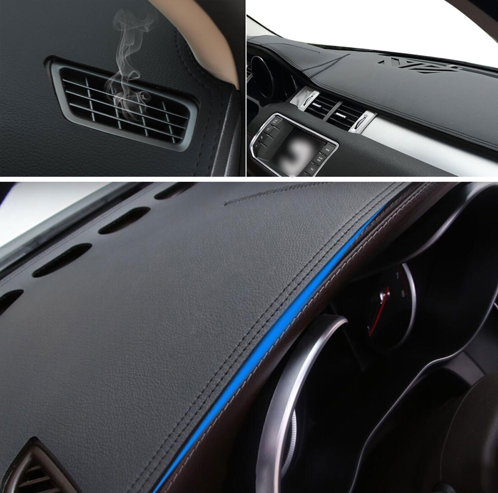 For BMW 3 Series 98-05 leather Non-slip Dash Board Cover Mat Dashboard Carpet 1X