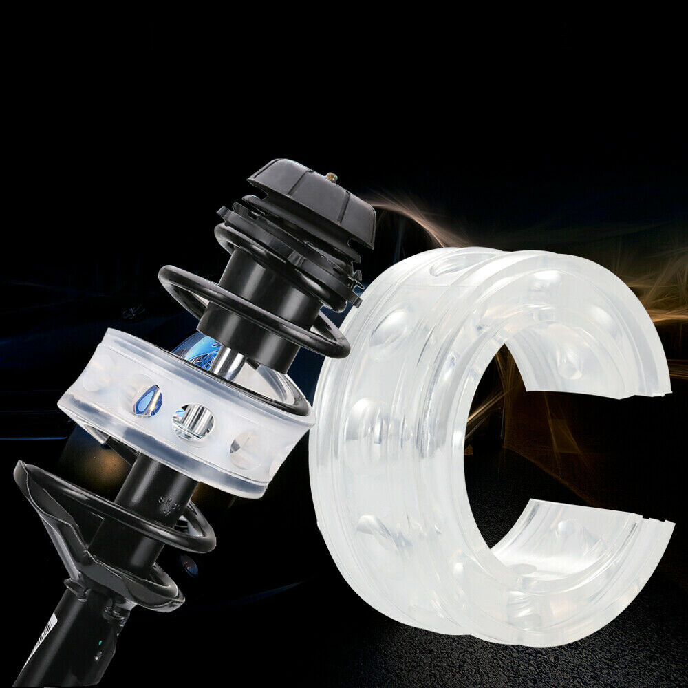 2pcs Type-B Car Rubber Shock Absorber Spring Bumper Buffer Power Cushion Parts