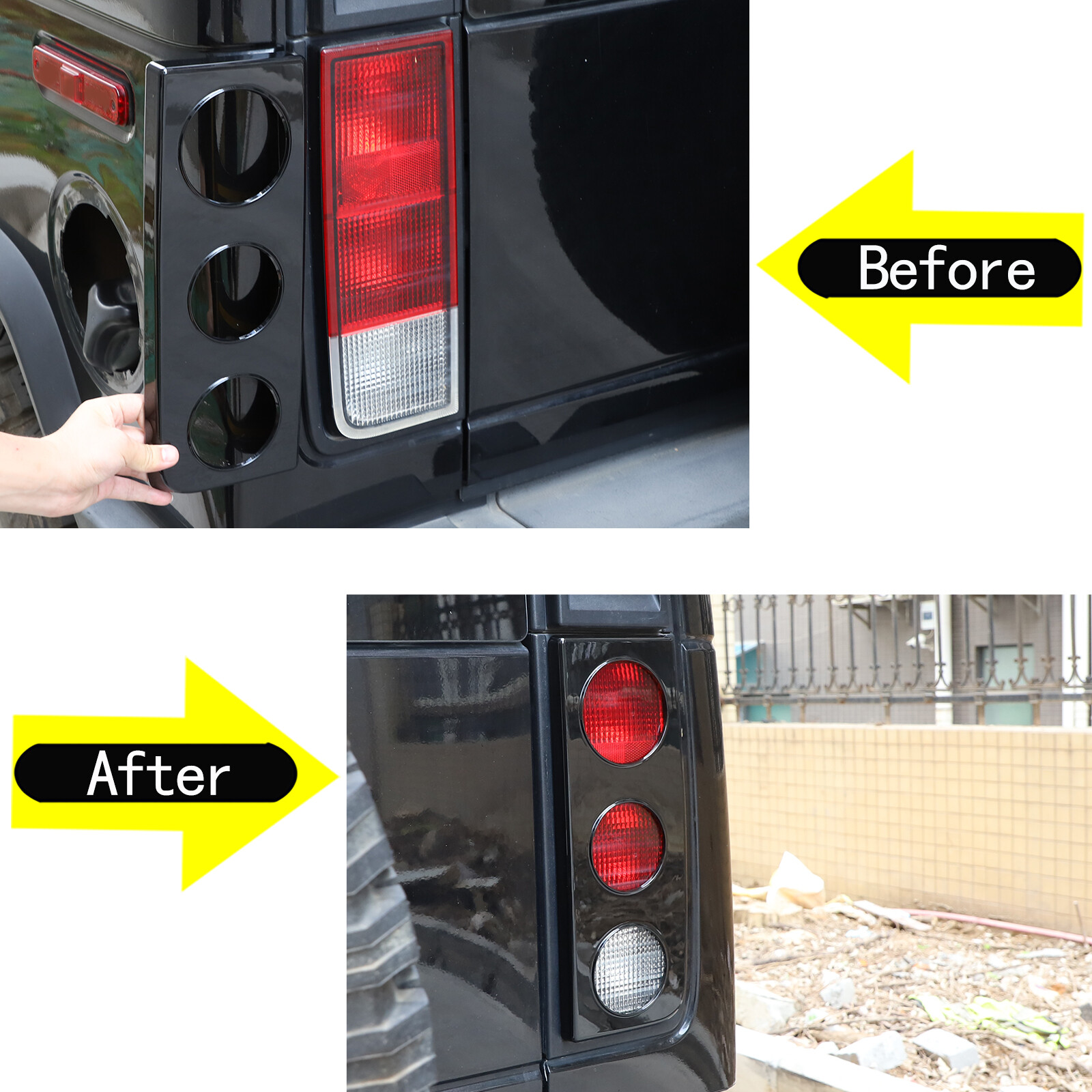 Interior Exterior Accessories Cover Trim Kit For Hummer H2 2003-2009 Gloss Black