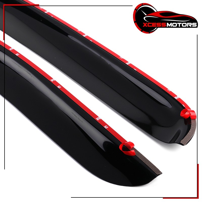 Fits 07-17 Toyota Tundra Standard Cab Acrylic Side Window Visors Windshield 2PCS