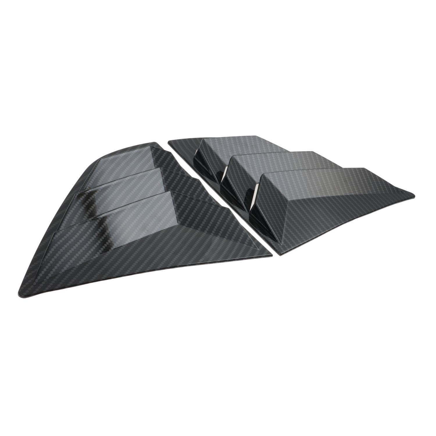 1x Window Louver Rear Side Vent Cover Trim for Mitsubishi Lancer ES GT GTS SE DE