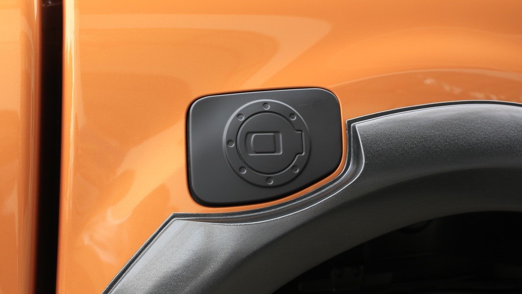 Matte Black Tank Fuel Oil Cap Cover Garnish For Ford Ranger New Pickup 2018 19