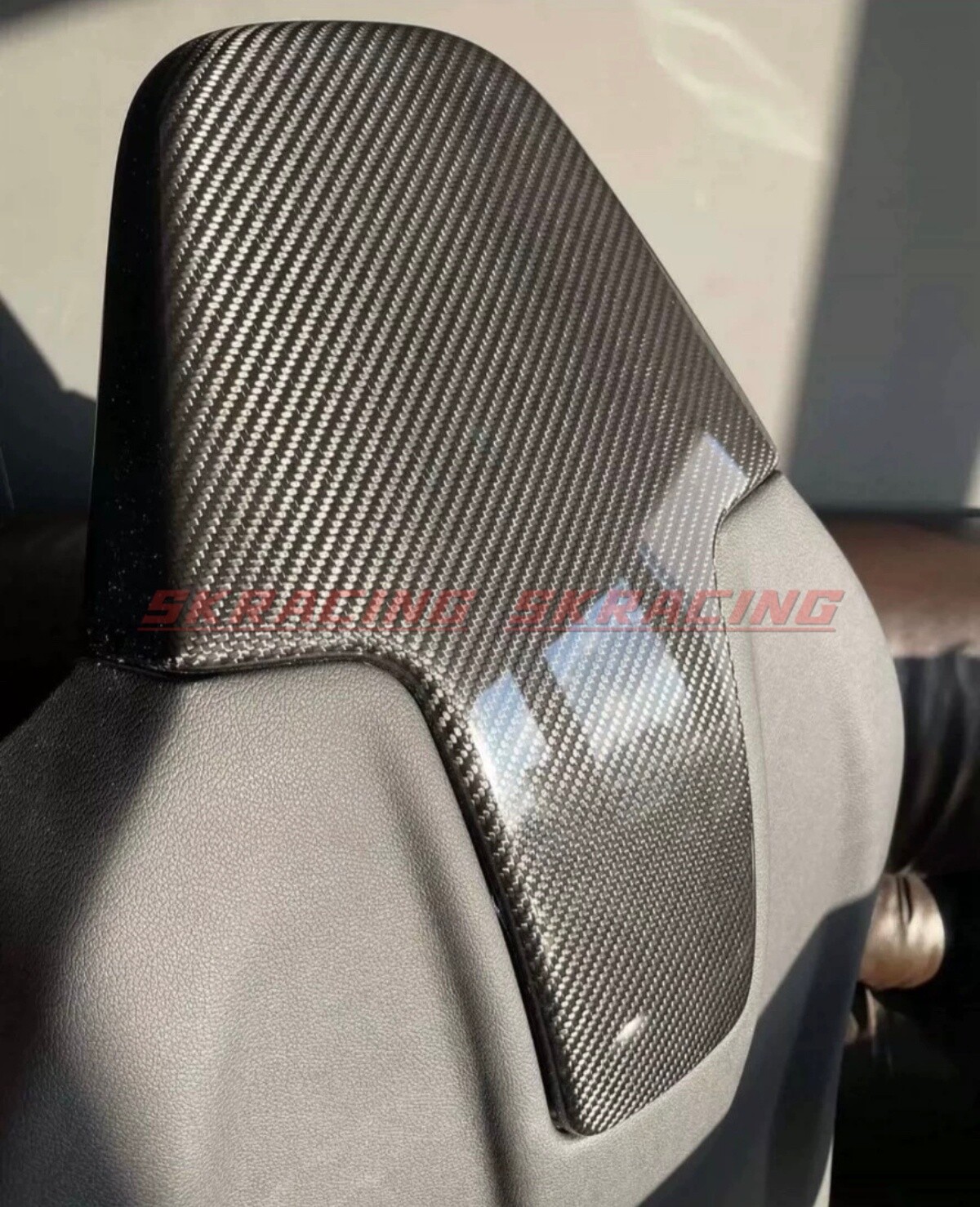 Dry Carbon Fiber Seat Back Shell Cover For BMW M3 M4 M8 F91 F92 F93 G80 G82 G83