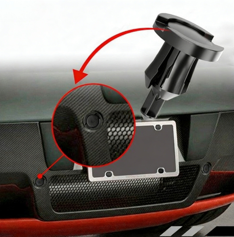 120x 10mm Clip Bumper Rivets Retainer Fastener Hood Fender For Honda Acura Auto