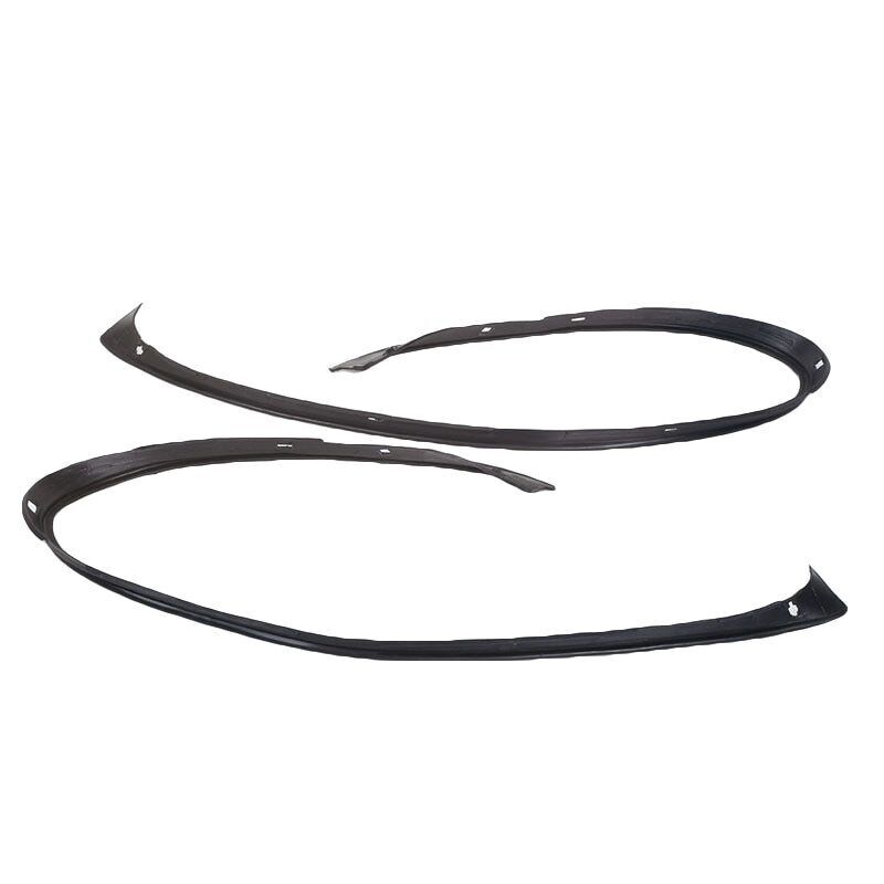 Pair For Porsche Cayenne 2011-2014 Rubber Sealing Trim Headlamp Decorative Strip