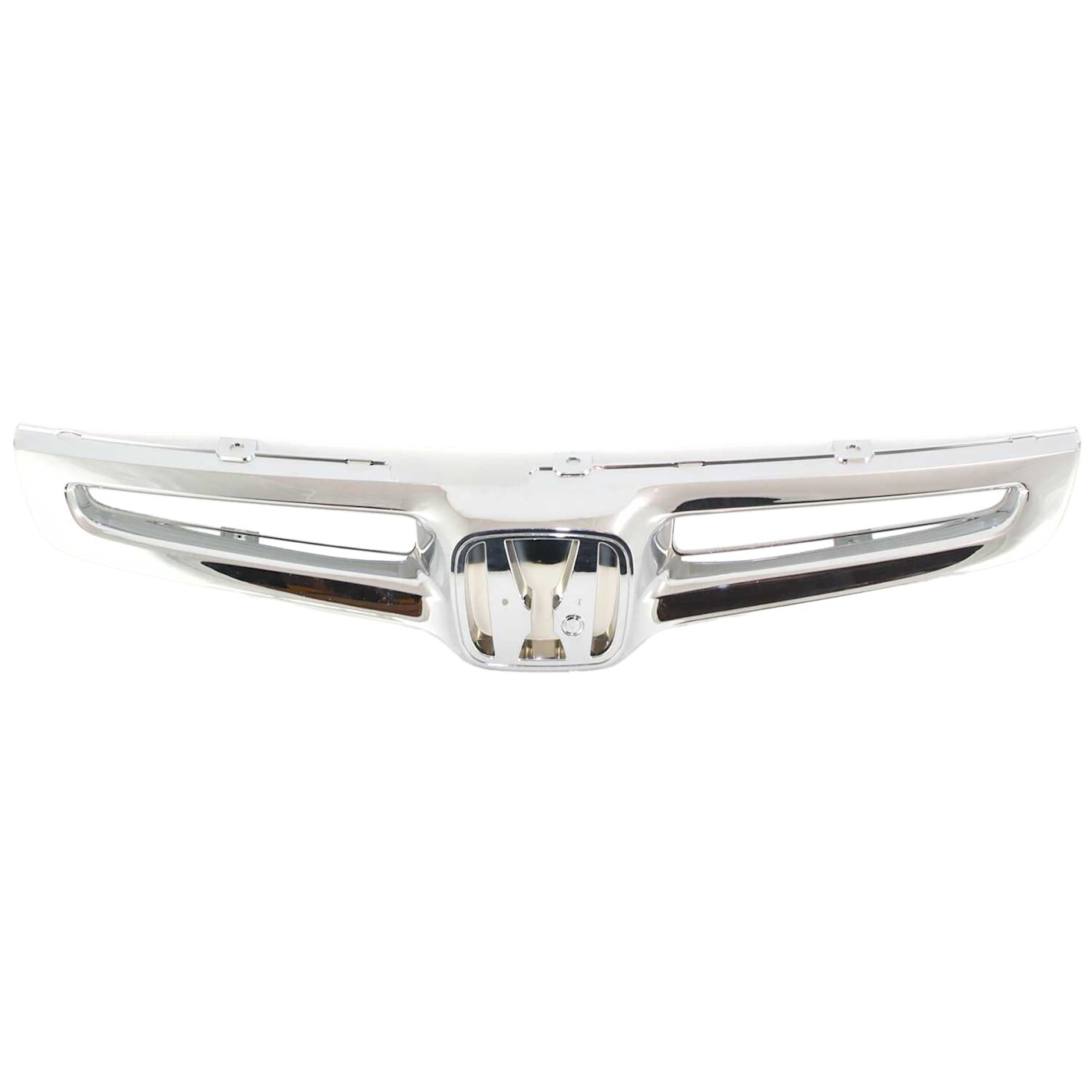 Grille For 2003-2005 Honda Accord Sedan Chrome Plastic