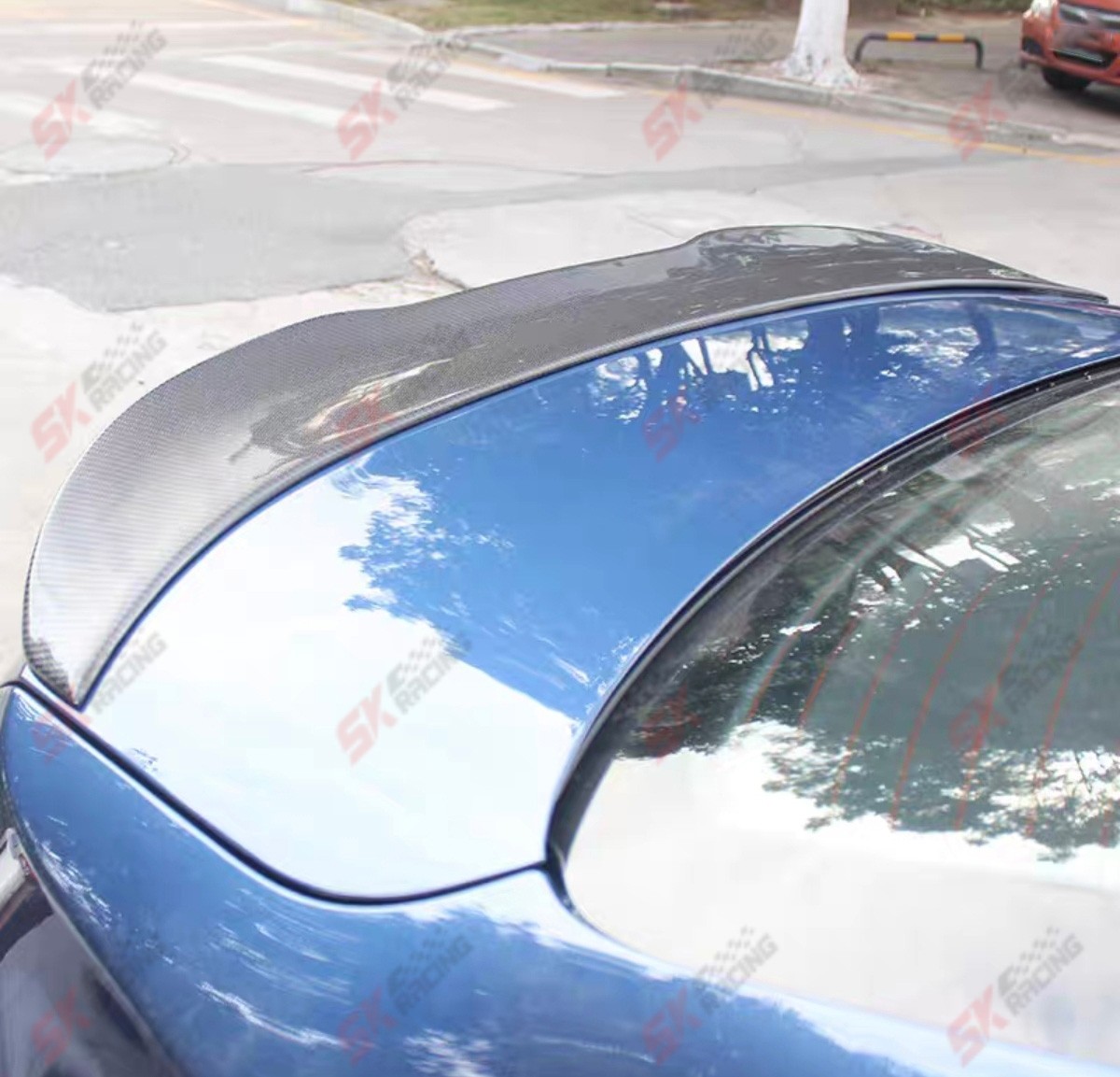 Carbon Fiber/Unpainted FRP Rear Spoiler Wing For BMW1 Series F52 Sedan 118i 120i