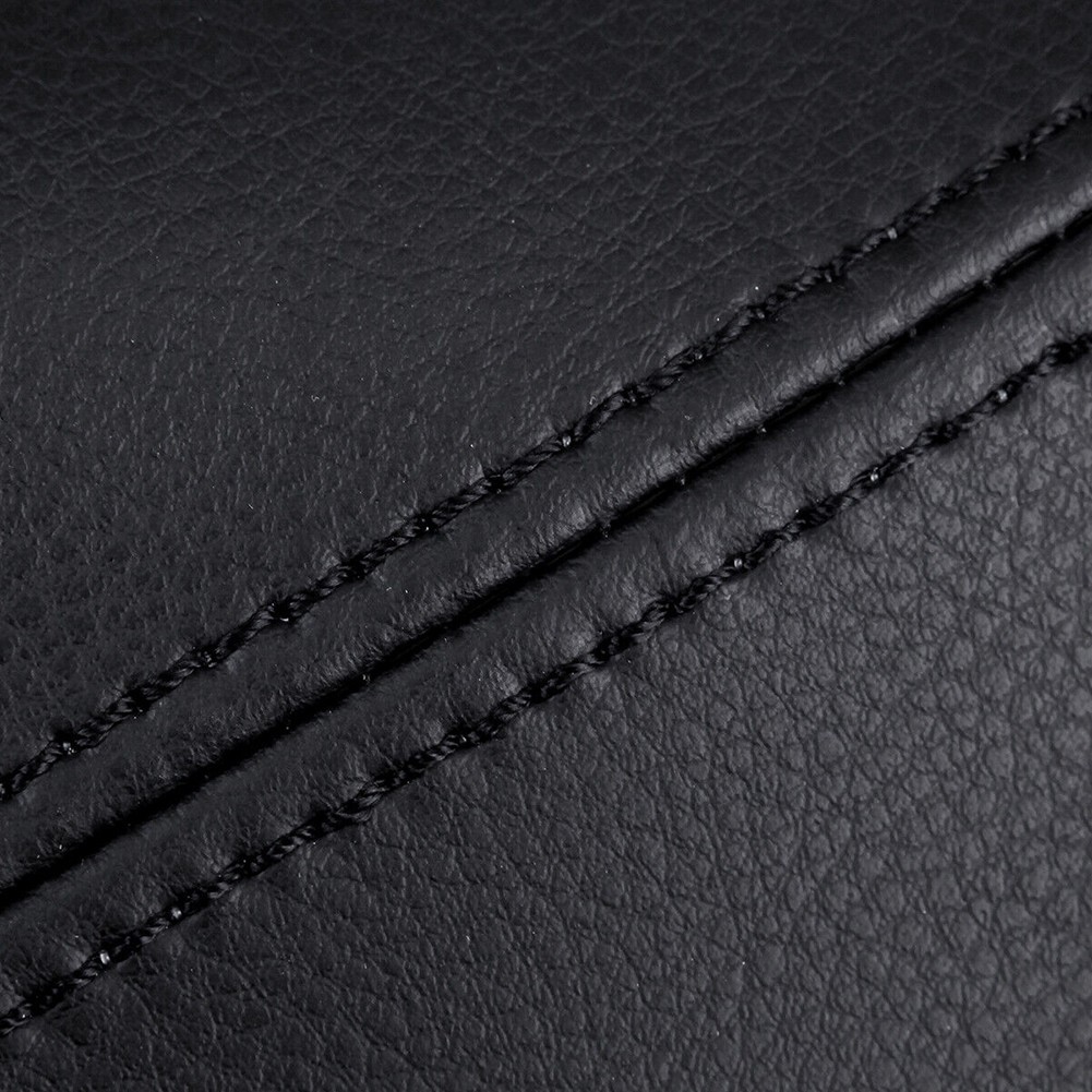 Brand New Sun Visor Cover Leather Cover Black Front Microfiber Leather