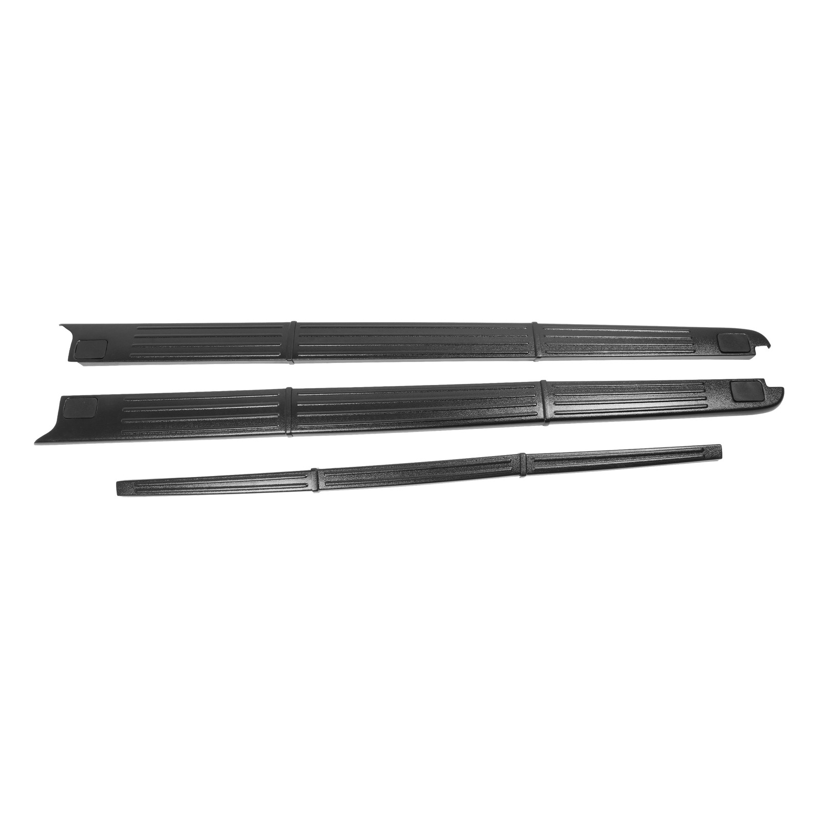 Pair of 6.5′ Bed Rail W/Tail Gate Cover Cap Molding For Ford F150 2004-2008