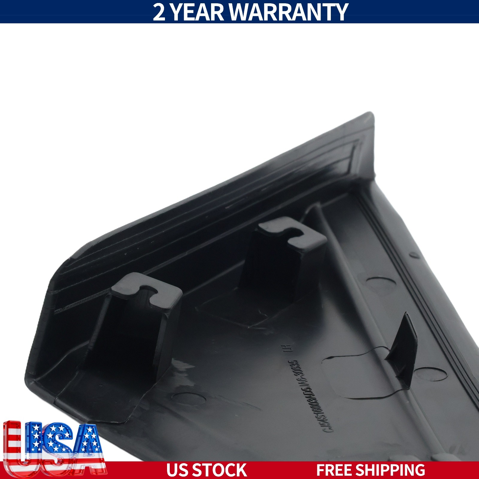 Front Left+Right Mirror Corner Triangle Fender Cover For 2013-19 Ford Escape Set