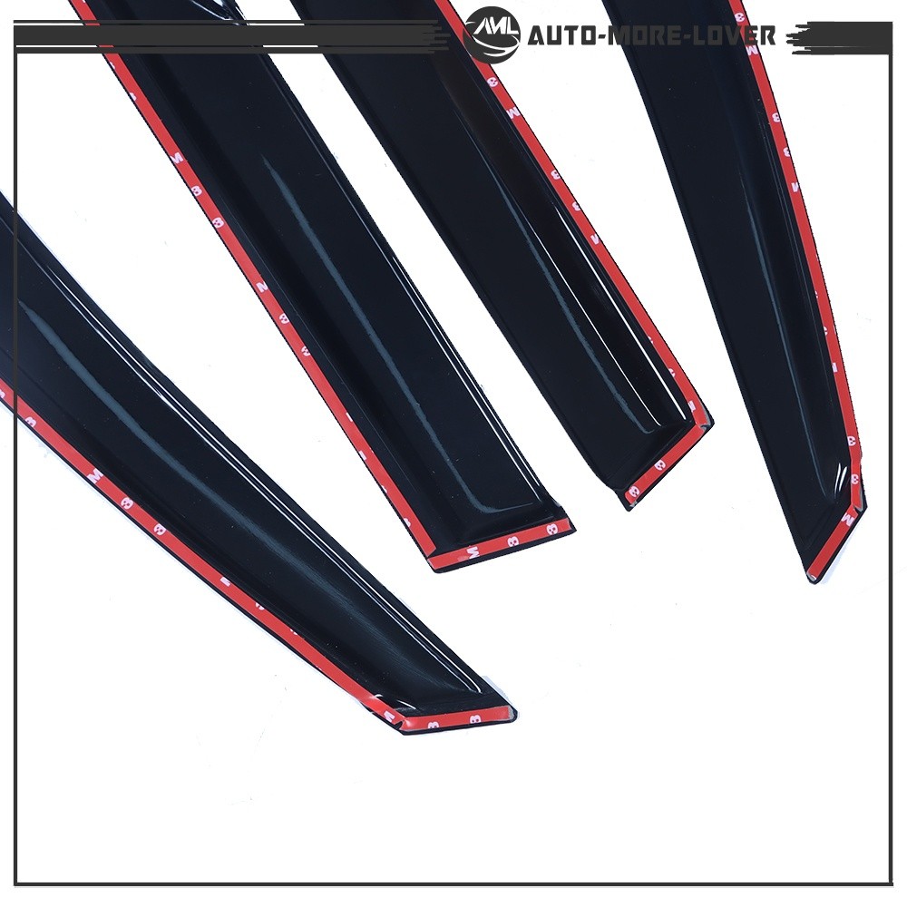 For Nissan Rogue 2008 2009 2010 2011 2012 2013 Window Visors Smoke Sun Rain 4PCS