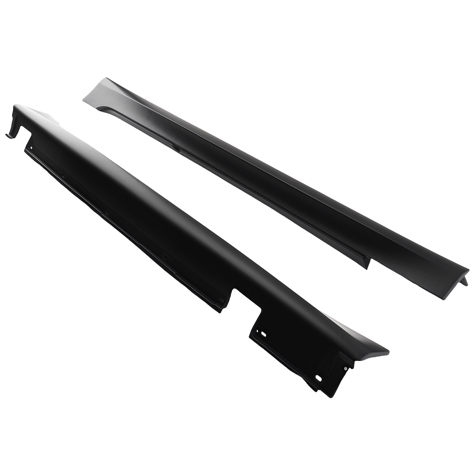 2pcs Side Skirt Extension for BMW E60 E61 5-Series 2004-2010 M5 Style PP