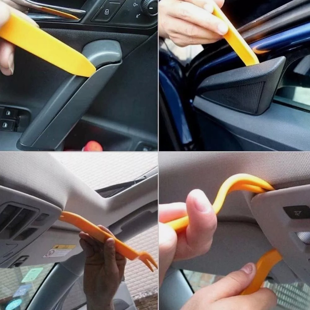 970PCS Car Push Retainer Clips Auto Fastener Trim Clips Bumper Fender Rivets Kit