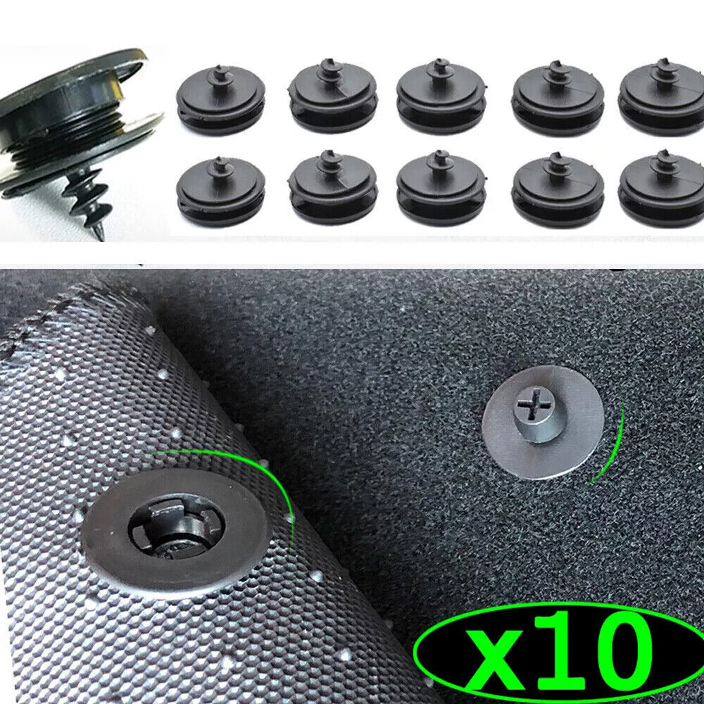 Car Mat Carpet Clips Fixing Grips Clamps Floor Holder Fasteners Car Accessories