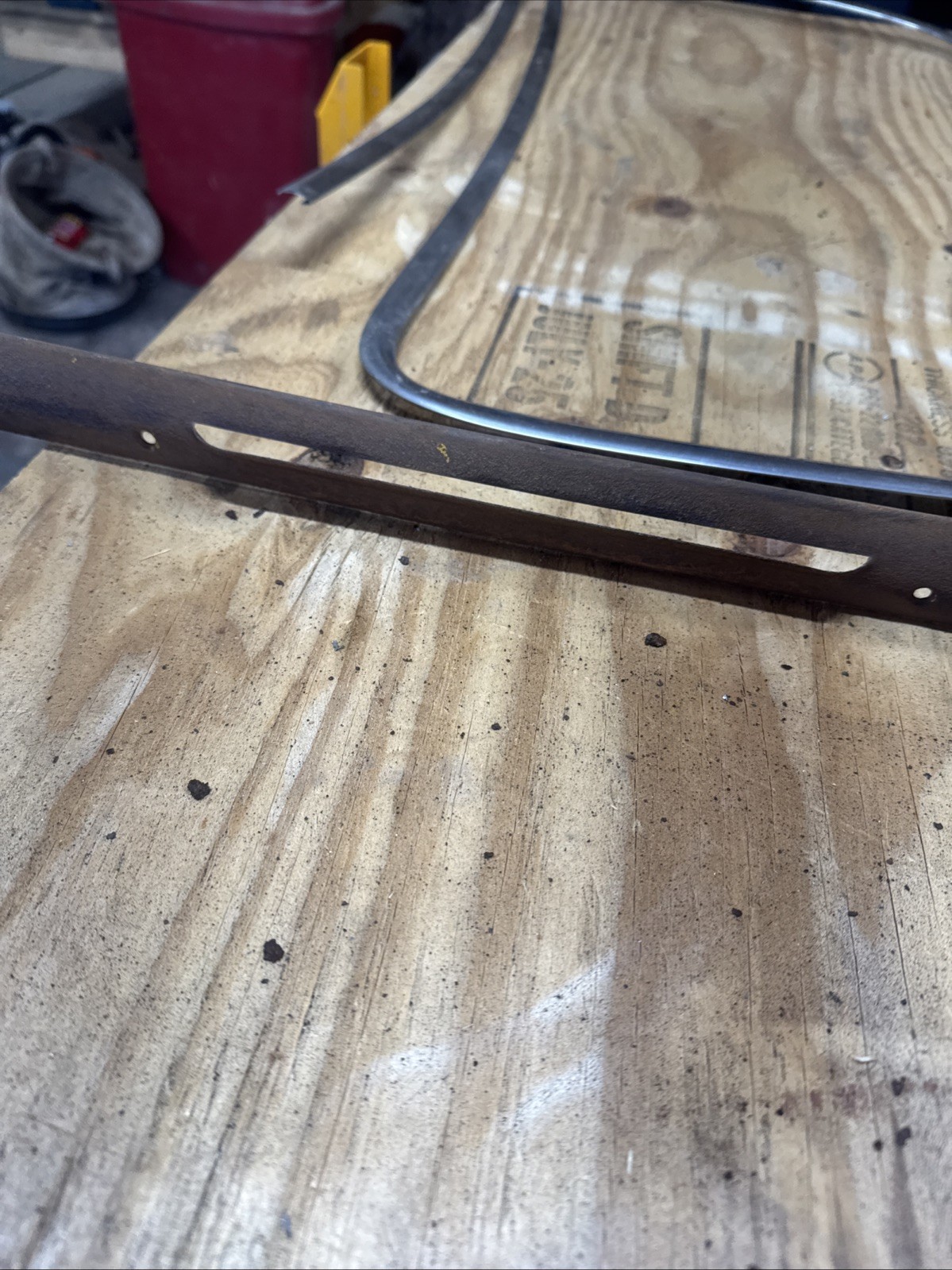 1949 Ford Custom Windshield Trim Molding Vintage Original